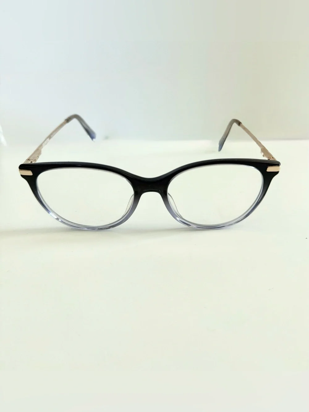 Moschino Love MOL570 Ombré Glasses Frames 52mm Round Cat Eye